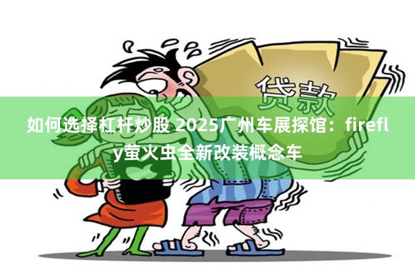如何选择杠杆炒股 2025广州车展探馆：firefly萤火虫全新改装概念车
