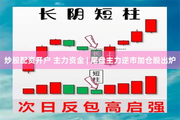 炒股配资开户 主力资金 | 尾盘主力逆市加仓股出炉